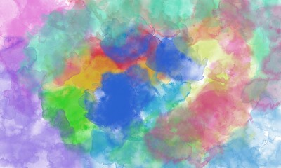 Hand painted watercolor abstract watercolor background