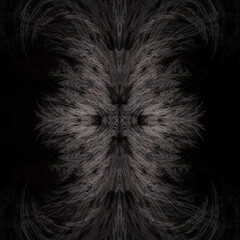 3D Fractal Abstract Illustration