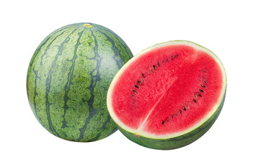 watermelon isolated on transparent png