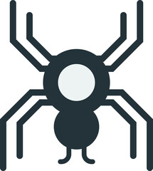 bug illustration in minimal style