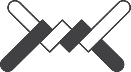 Links and connections illustration in minimal style