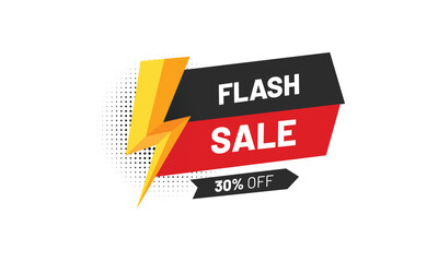 Special flash sale limited time promotion banner