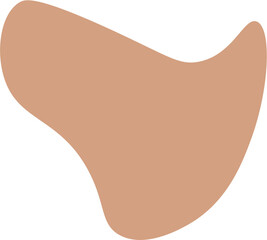 Abstract Illustration boho shape