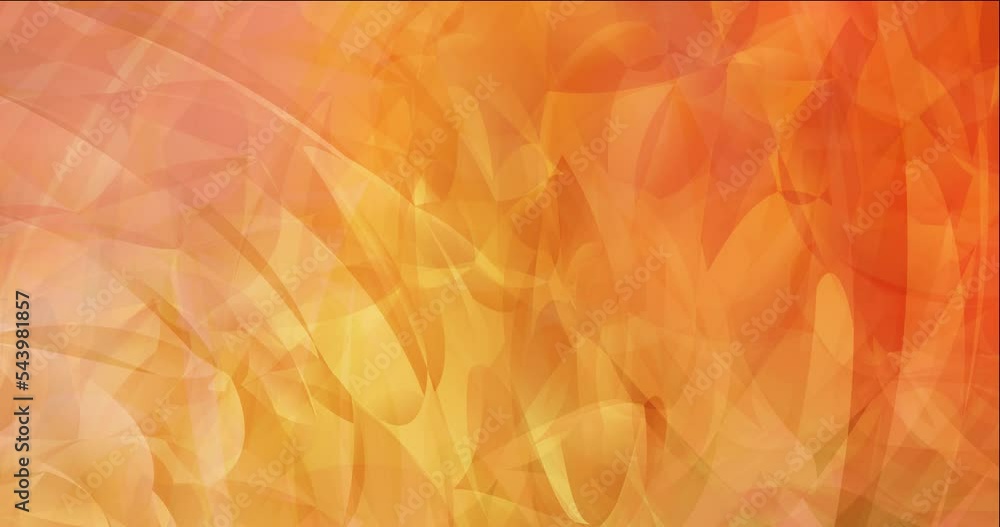 Poster 4k looping light red, yellow animation with random forms. high-tech clip in abstract style with rand