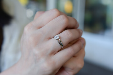 weddingring diamond, jewelry, isolated, macro, 