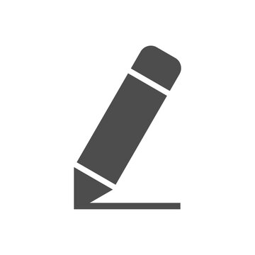 pencil simple icon for writing