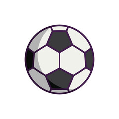 Naklejka premium soccer ball icon design vector template