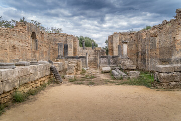 Workshop of Phidias - Early Christian basilica in ancient Olympia Greece