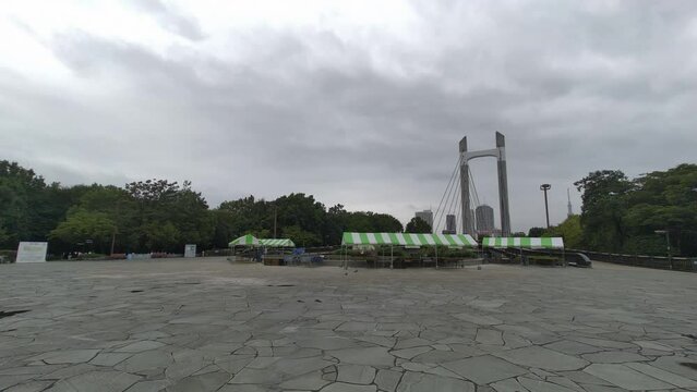 東京　江東区民まつり　準備　2022年