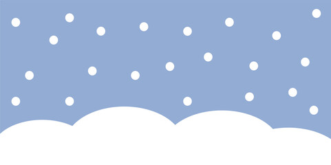 Background with snowflakes. Design for winter and holiday
