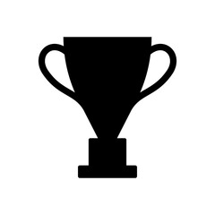 trophy icon in trendy flat style, award icon