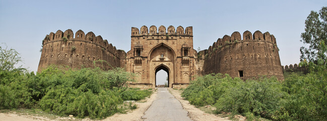 Rohtas Fort, Qila Rohtas fortress in province of Punjab, Pakistan