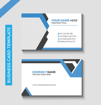 Professional corporate business card design template