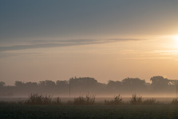 sunrise in the morning