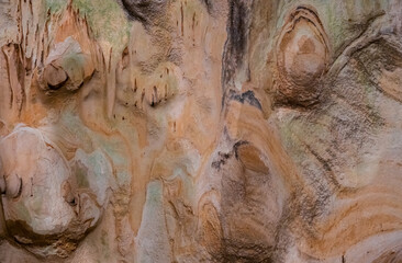 Abstrakt Cango Caves ist ein Höhlensystem bei Oudtshoorn Südafrika