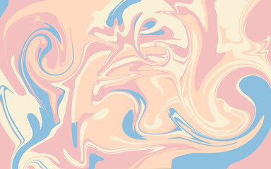 マーブル　テクスチャ　混ざる液体　マーブリング　抽象的な背景装飾イラスト