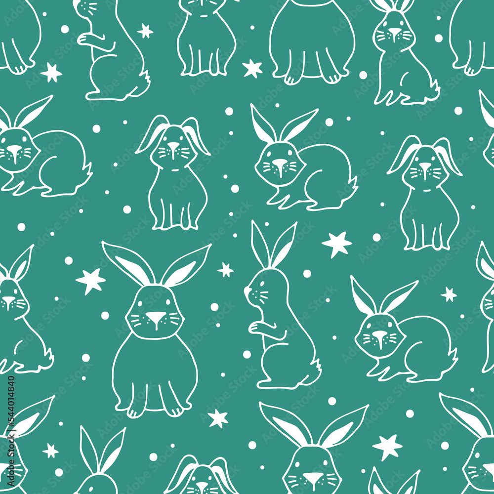 Sticker rabbits-04