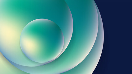 abstract 3d sphere technology wallpaper background with blurred gradient texture vector. Fluid gradient background vector. Modern wallpaper design for social media, idol poster, banner, flyer.