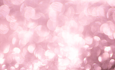pink bokeh abstract background for design