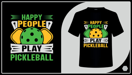 Pickleball T-Shirt Design