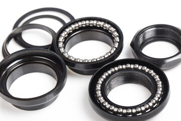 bicycle head tube and steering column bearing