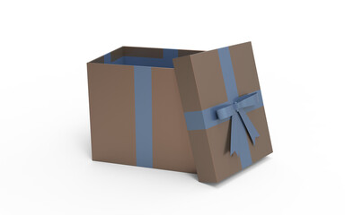 Obraz premium real gift box, colorful and different angles, 3d view and perspective, surprise gift box, special day gift