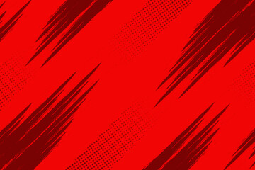 Red abstract grunge texture with halftone background