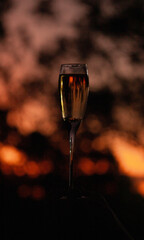 glass of wine