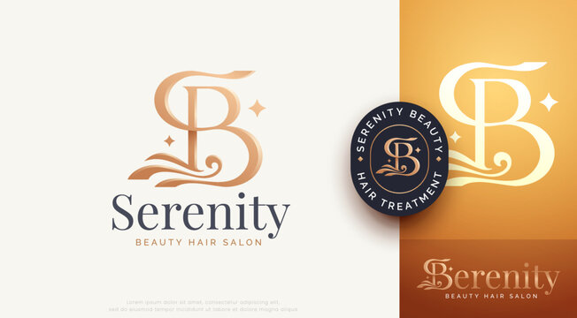 beauty monogram letter r woman silhouette logo design