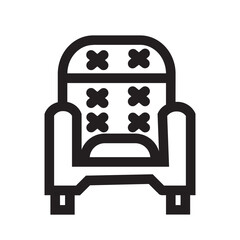 armchair decoration furniture home interior living room lounge chair