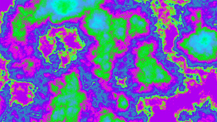 Fototapeta na wymiar Surreal neon color terrain pattern texture background
