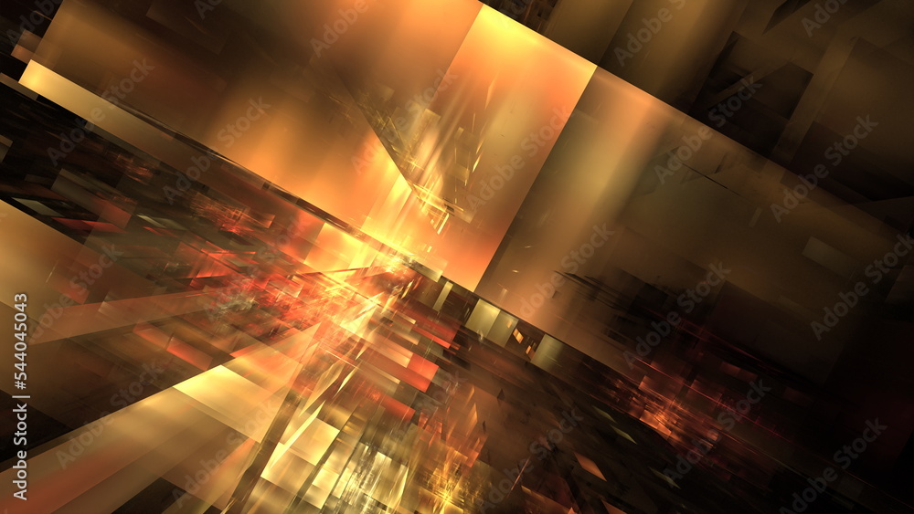 Poster luminous technological abstract background. digital technologies, cloud computing, digital future. 3