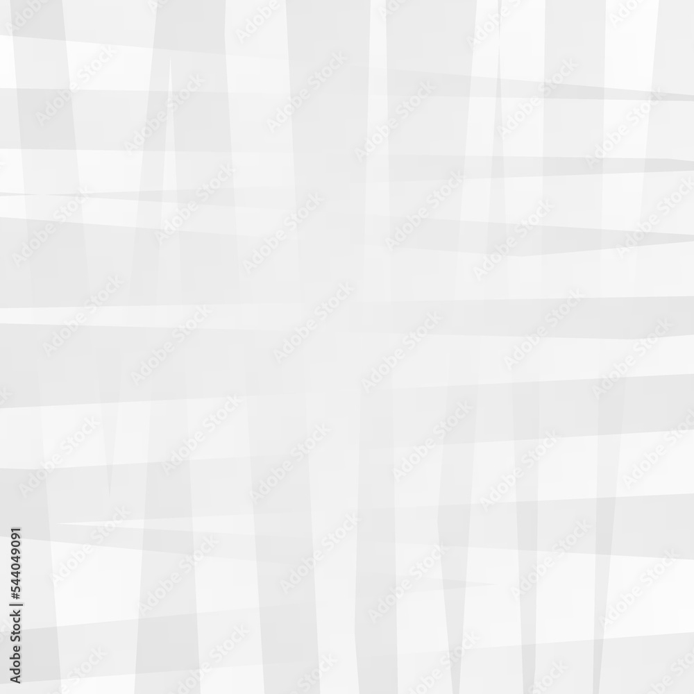 Poster Abstract white and gray gradient background. Modern minimalist design. Vector illustration with simple shapes like circle, square, rectangle. Monochrome light 3d futuristic design