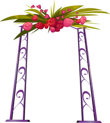 Obraz premium Wedding arch