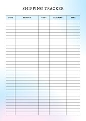shipping tracker
