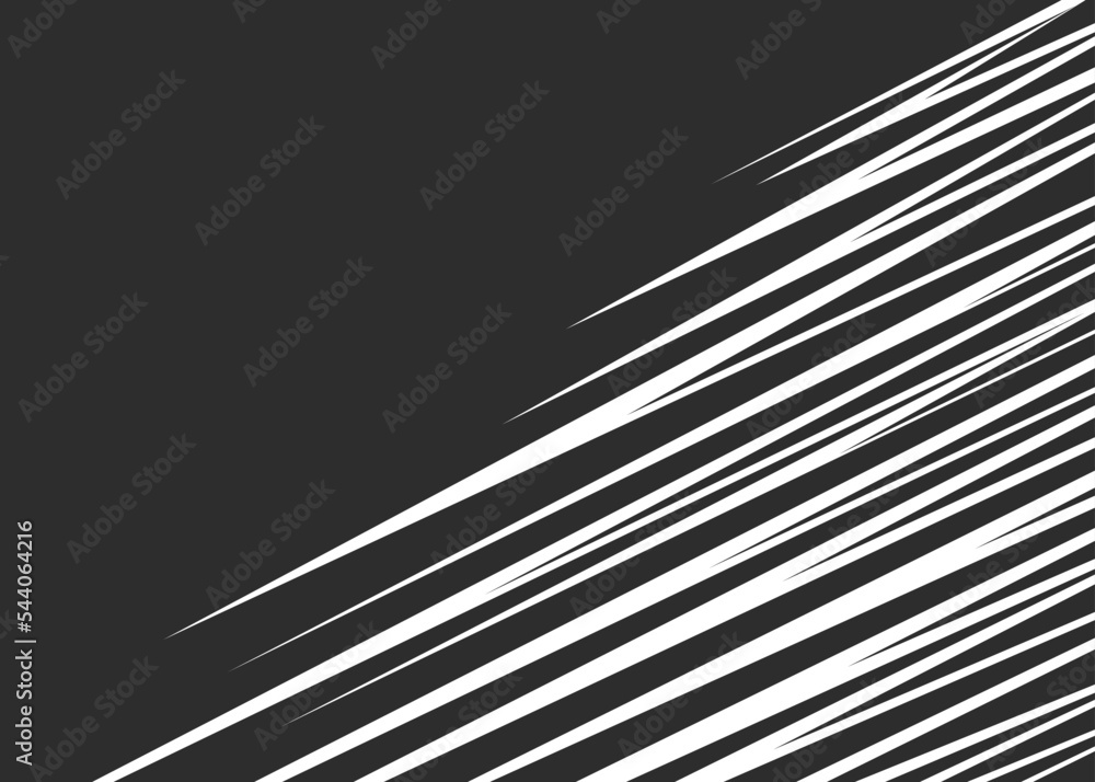Poster abstract black and white background with slash lines pattern and some copy space area