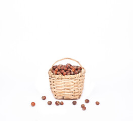 The handmade basket can be used at the picnic, to carry and store some dry foods.