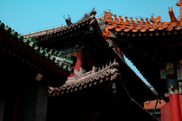 Obraz premium Chinese ancient architecture