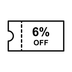 Discount offer icon vector design templates