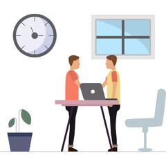 Metting Illustration