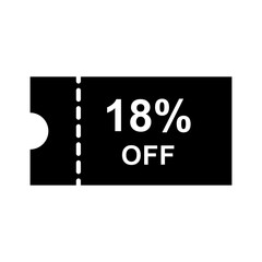 Discount offer icon vector design templates