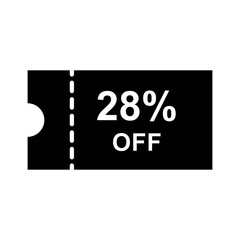 Discount offer icon vector design templates