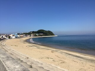 A beach on Shinojima called Sun Sun Beach