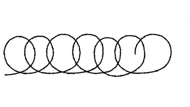 Barbed wire isolated design element. Luma matte, alpha channel. Symbol of restriction, prison.	