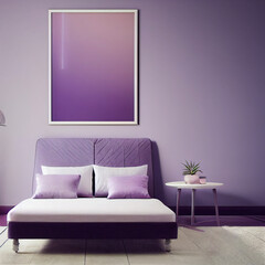 new artistic interior design,living room,bedroom,living space,light cyan,lavender blush,papaya whip