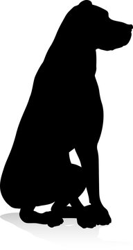recommend clip art: Dog Silhouette Pet Animal