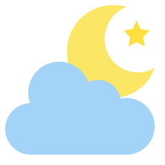 cloud weather forecast nature icon
