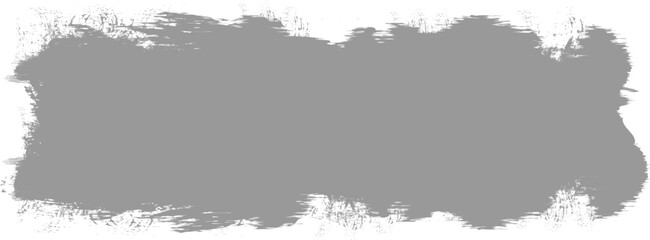 Grey brush stroke isolated on background. Paint brush stroke vector for gray ink paint, grunge design element, dirt banner, watercolor design, dirty texture. Trendy brush stroke, vector illustration