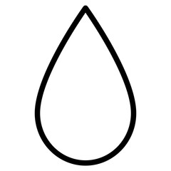 raindrop weather forecast nature icon