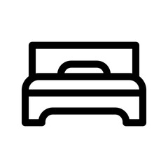 Bed icon template